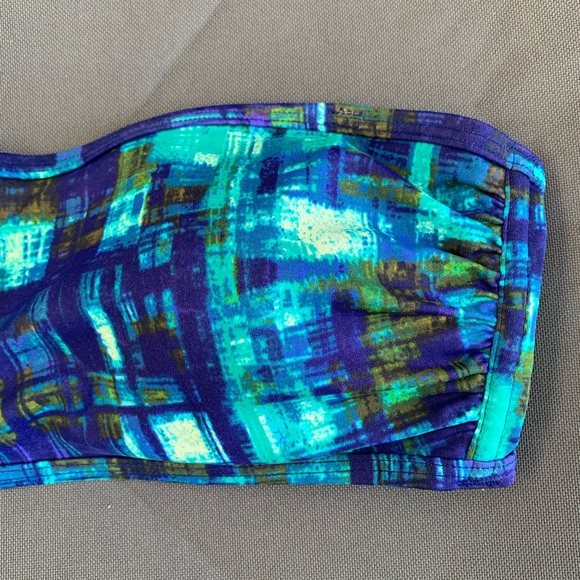 Joe Fresh Multi-Coloured Bandeau Bikini Top - Picture 2 of 7